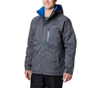 Pánské Bundy Columbia Alpine Action Big Tmavě Šedé Blankyt GMSQTI701